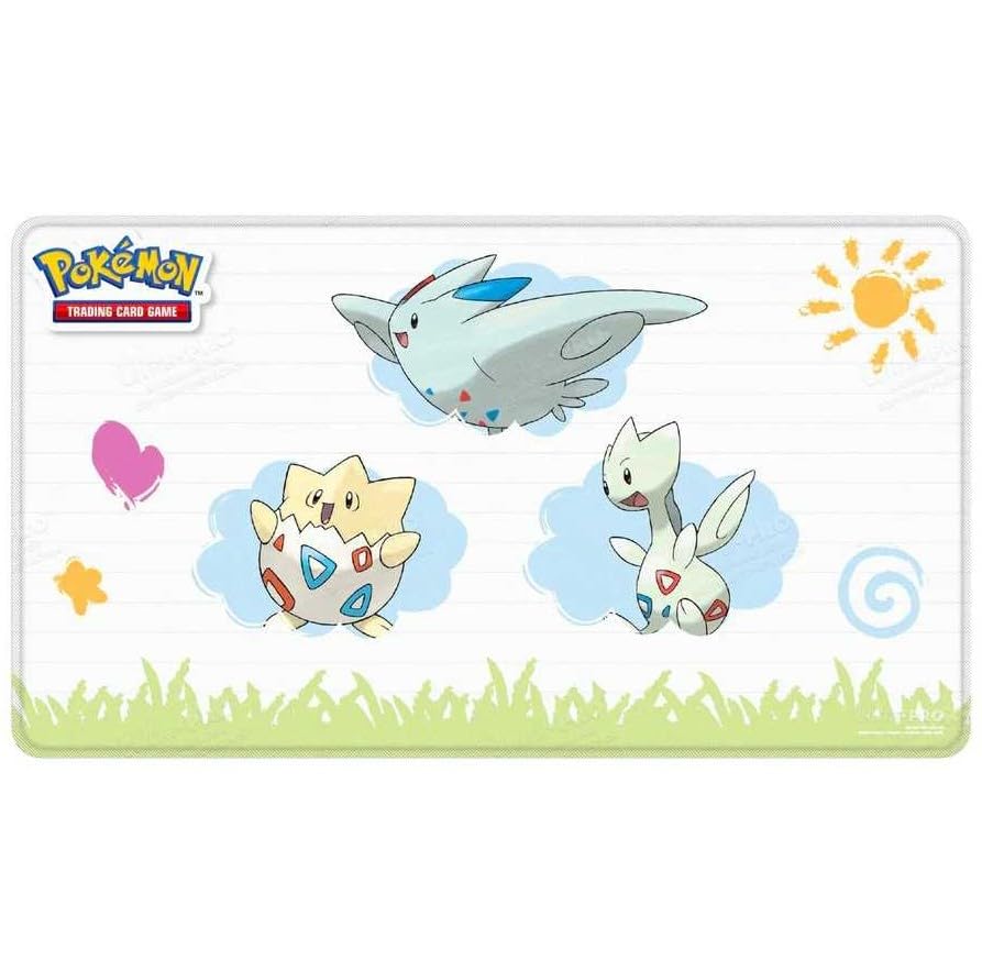 Togepi Evolutions Stitched Playmat for Pokémon