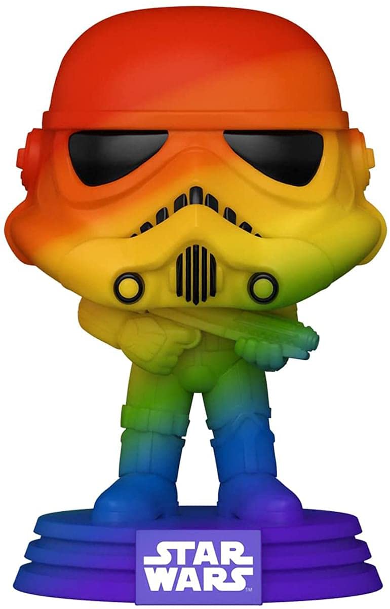 Funko POP Star Wars: Pride - Stormtrooper (Rainbow), Multicolor