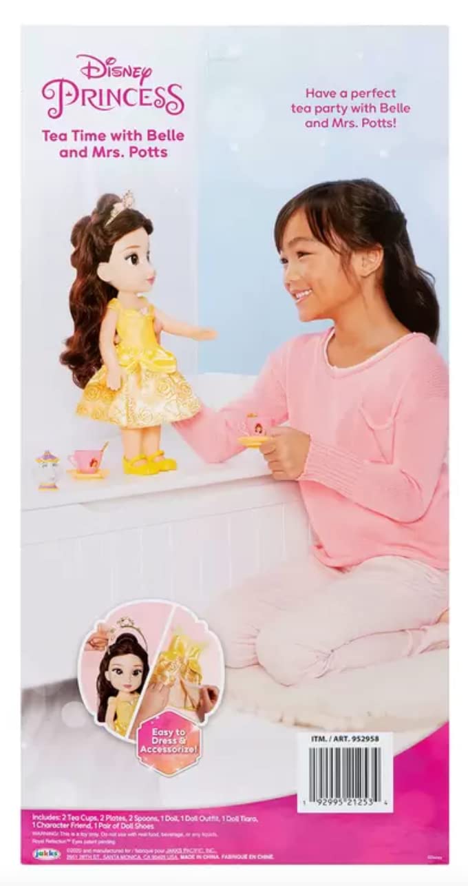 Disney Princess Doll Tea Time with Belle & Ms. Potts
