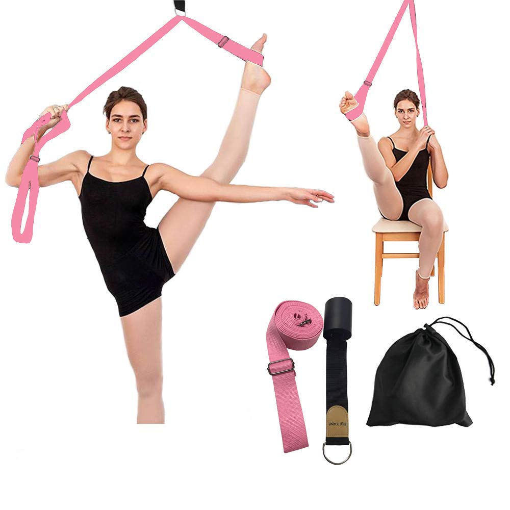Price Xes Leg Stretcher Ballet Stretch Band, Easy Install on Door Flexibility Stretching Leg Strap - Great for Ballet Dance Gymnastics or Any Sport