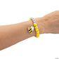 Fun Express Bee-Lieve God's Word Pony Bead Bracelet Craft Kit - DIY Kids Bracelet Craft Set for 12 Includes Inspirational Bible Verse Beads Perfect