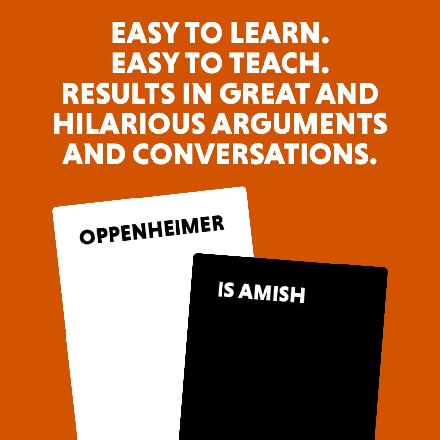 Grim Rabbit Superfight 2nd Edition - Absurd Arguments Party Card Game | Funny Adult Card Game with New Cards, Dice & Hilarious Debates