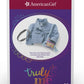 American Girl Truly Me 18-inch Doll Accessories Jean Jacket, Printed Purse, and Leopard-Print Headband, For Ages 6+
