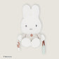 Kids Preferred Miffy Baby Ragdoll Activity Toy - Super Soft Fabric, Teether Ring, Crinkle & Rattle, On-The-Go Clip, Ages 0 Months and up, 10 inches