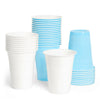 xo, Fetti 50pk Blue White Plastic Cups 16 oz | Party Drinkware Decor