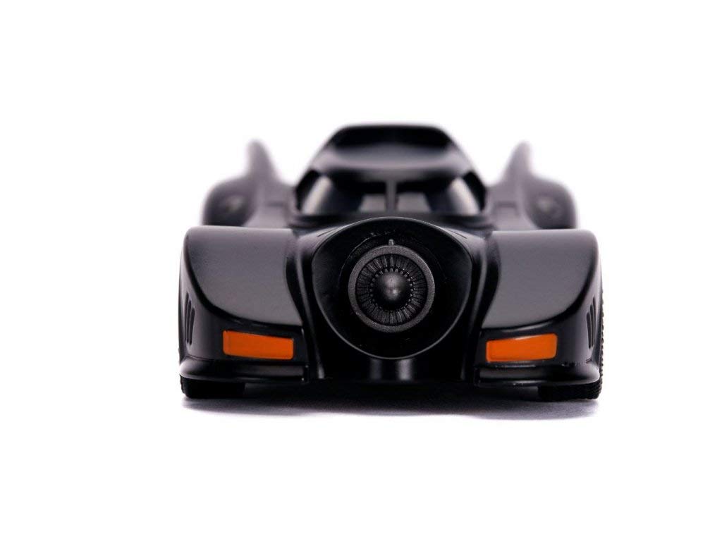 Jada Toys 1:32 1989 Batmobile Die-cast Car with Batman Figure, Toys for Kids and Adults (JadaToys31704) , Black