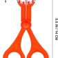 Sluswallow 2Pcs Blue Fine Motor Skill, Hand-Eye Coordination Plastic Scissor Clamp Small Butterfly Clip, Scoopers for Nature Exploration Observation