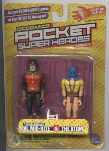 DC Comics Pocket Super Heroes "the Golden Age Dr Mid-Nite & The Atom"