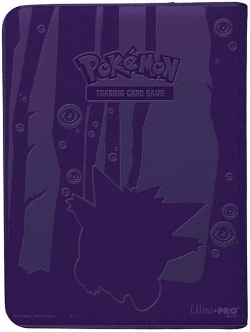 Ultra Pro Zippered PRO Binder 9-Pocket Pokemon Elite Series Gengar