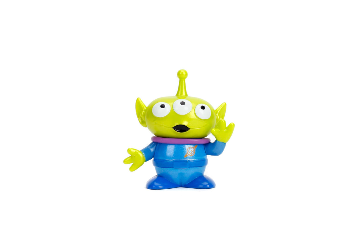 Jada Toy Story Metalfigs 4-Pack - Buzz Lightyear, Woody, Alien, Lotso - Gift Set for Kids and Fans Ages 8+ - Pixar Characters- 2.5” Diecast