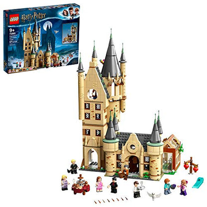 LEGO Harry Potter Hogwarts Astronomy Tower 75969, Castle Toy Playset with 8 Character Minifigures Including Harry Potter and Draco Malfoy, Wizarding