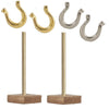 Dollhouse Miniature 1:12 Scale 6 Pc Horseshoes SET #T8585