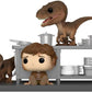Tim Murphy with Velociraptors