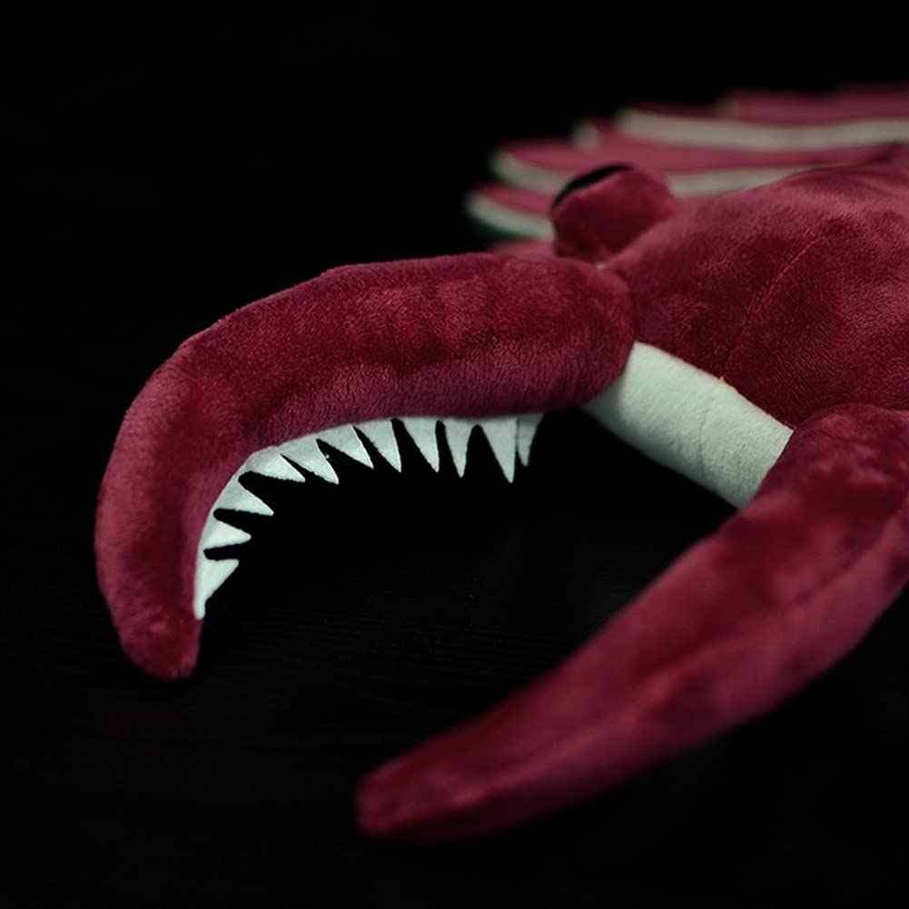 BABY FRANKIEZHOU Simulation Anomalocaris Plush Toy 21 Inch, Cute Soft Anomalocaris Stuffed Animal for Kids Boys and Girls, Red