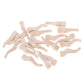 NC 10 Pieces Wooden Dollhouse Miniature Table Legs, 1/12 Scale DIY Furniture Parts for Mini Scene Decor