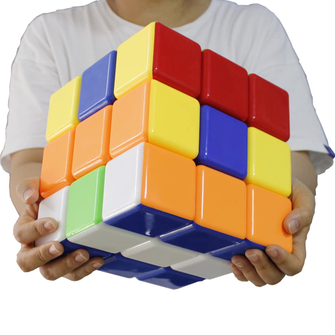 GoodPlay Heshu Super Big Size 18CM 3x3x3 Colorful Stickerless Speed Puzzle Magic Cube