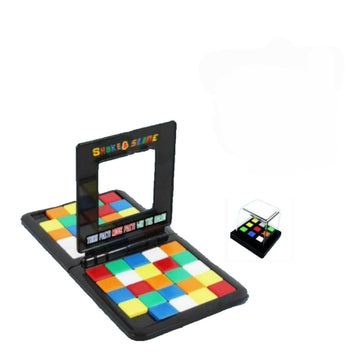 The Season Toys Shake & Slide Block Game Shape Matching Intelligence Board Game for Family Game Nights, Classic