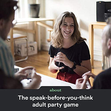 Brain Freeze After Dark Party Game - The Hilarious Speak-Before-You-Think Adult Card Game for White Elephant Parties, Stocking Stuffers and Board