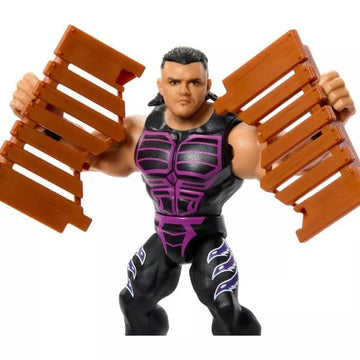 WWE Knuckle Crunchers Dominik Mysterio Action Figure 10 cm with Accessory