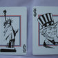 Bicycle Red, White and Blue Series 1 Map USA Design Playing Cards