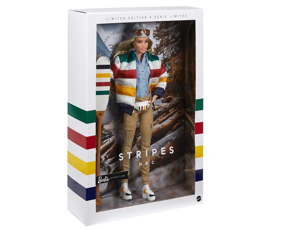 Hudson's Bay HBC Stripes 2020 for Barbie Doll