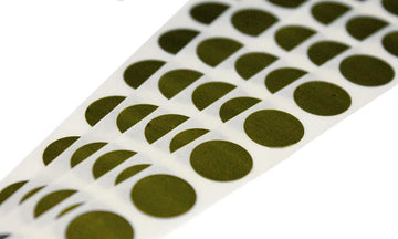 My Scratch Offs 0.50 in Gold Round Scratch-Off Stickers, 1000 Pack