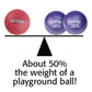 S&S Worldwide Gator Skin Official Adult Dodgeball, 12" Diameter, Vinyl