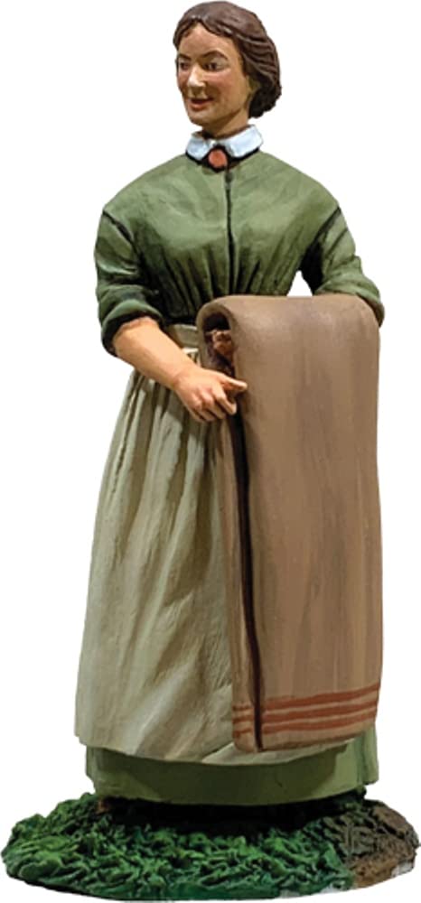 W. Britain American Civil War Civilian 31391 Nurse with Blanket 1:30 Scale Metal