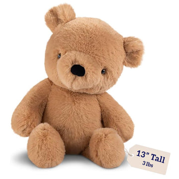 Vermont Teddy Bear Weighted Stuffed Animal | Emotional Support Teddy Bear | 13 Inch | Weighted Plush for Stress Relief | Birthday Gifts & Get Well