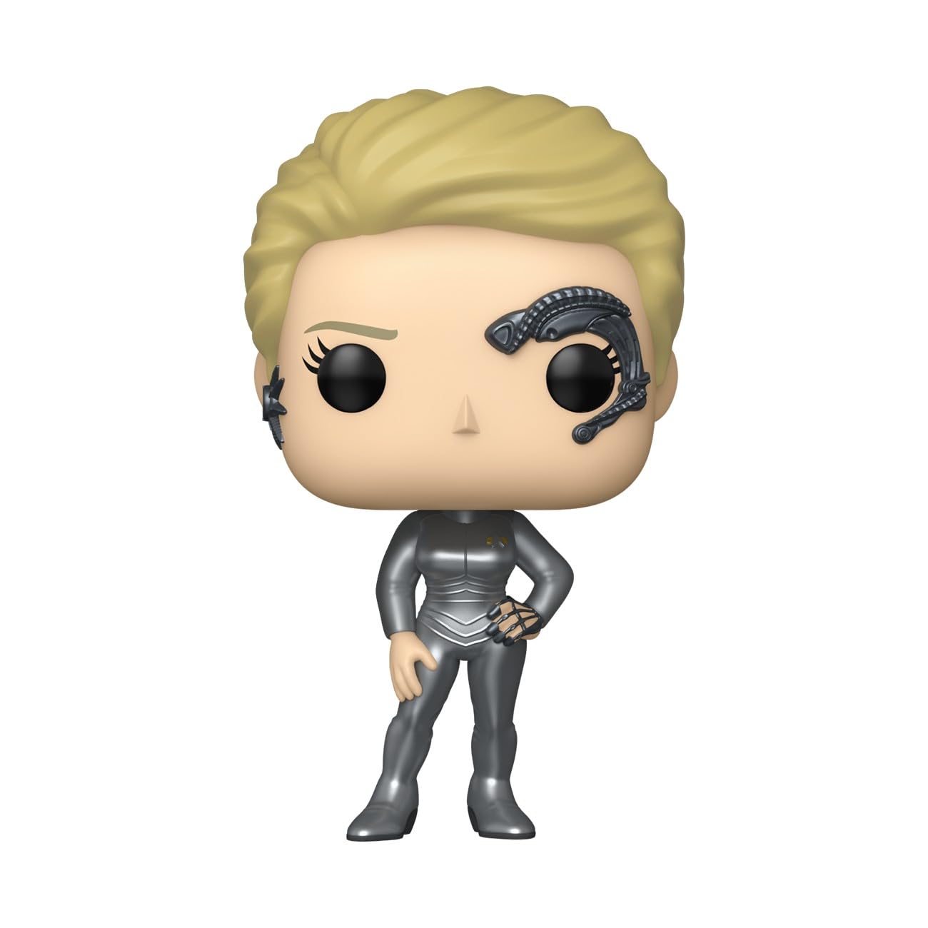 Funko Pop! TV: Star Trek Voyager - Seven of Nine Copy - (Metallic) - Collectable Vinyl Figure - Gift Idea - Official Merchandise - Toys for Kids