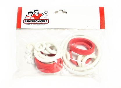 Game Room Guys Gottlieb Gold Wings Pinball White Rubber Ring Kit