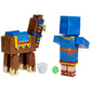 Minecraft Wandering Trader and Llama Deluxe Figure 2-Pack
