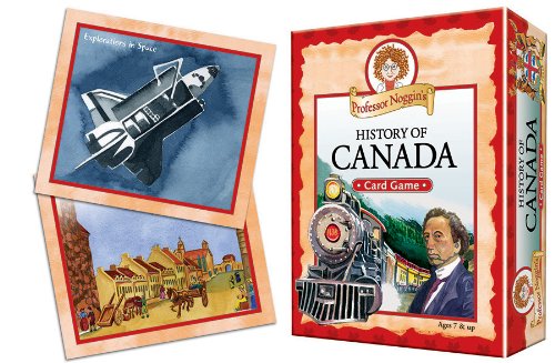 Educational Trivia Card Game - Professor Noggin's History of Canada