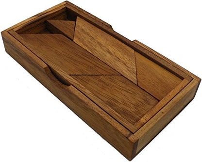 K Letter - Wooden Puzzle with Frame