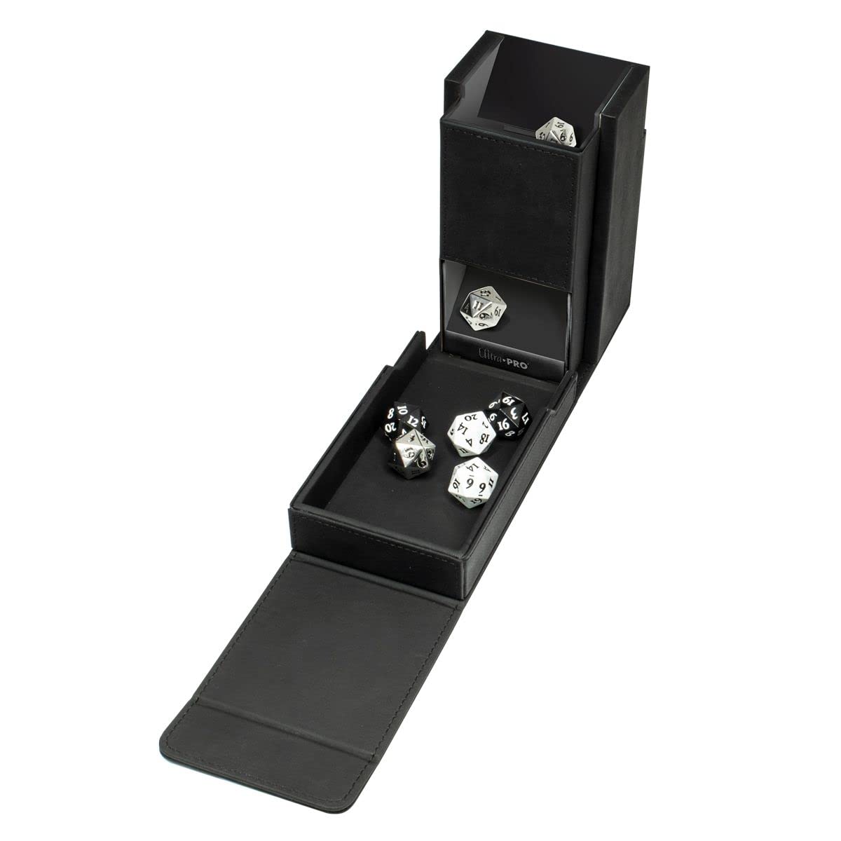 Ultra PRO - Alcove Dice Tower - Great Dice Carrying Case for Classic Board Games, RPG Games, and Tabletop Games - Stores 40+ Standard Sized RPG Game