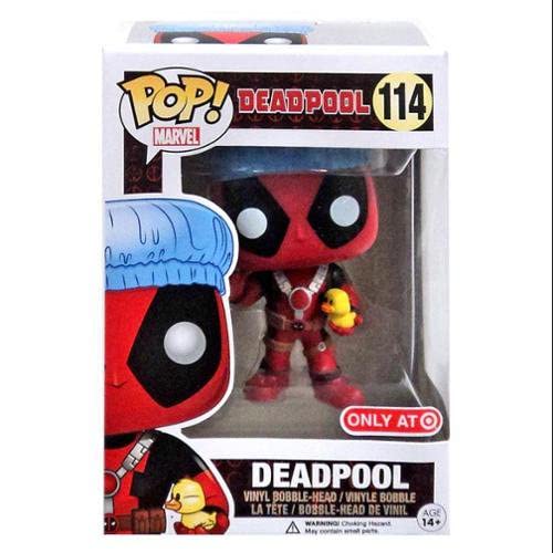 Funko POP! Marvel Bath Time Deadpool Exclusive 114 Vinyl Bobble-Head