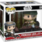 Funko 23253 Pop Deluxe: Leia on Speeder Bike Collectible Vinyl Figure (Styles May Vary)