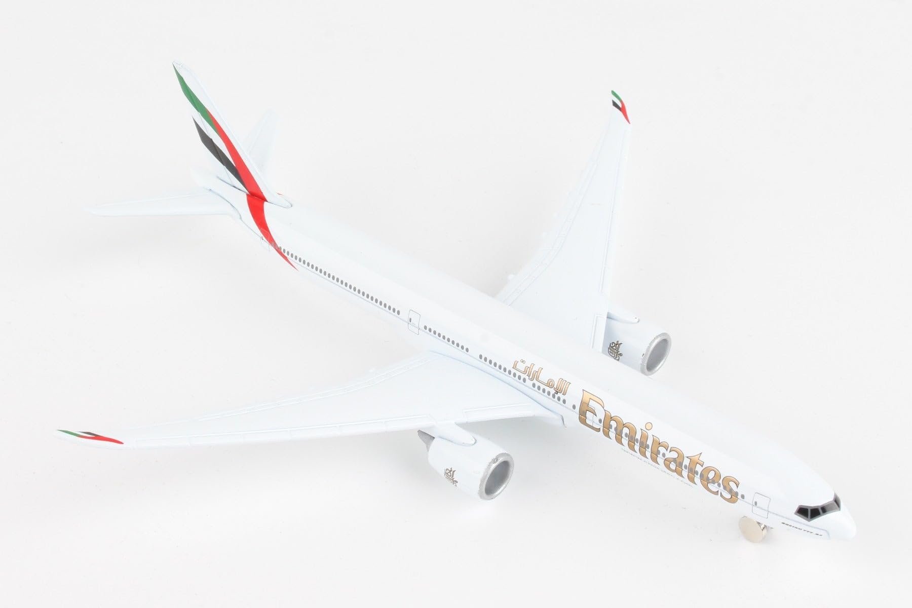 Daron Toy Airplane - Emirates 777x - Die-Cast Metal Model Airplane Toy with Plastic Parts for Kids Ages 3+