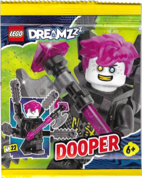 LEGO Dreamzzz: Dooper Minifigure with Saw Blades - Ages 6+