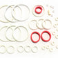 Game Room Guys Bally Flash Gordon Pinball White Rubber Ring Kit