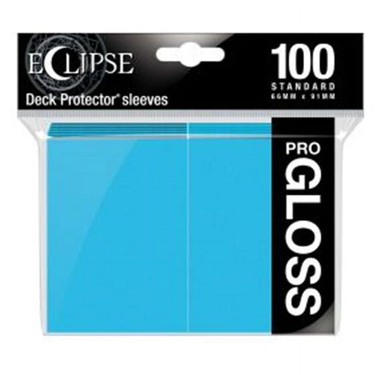 Ultra Pro Eclipse Gloss Deck Protector Sleeves - Sky Blue, 100 Pack