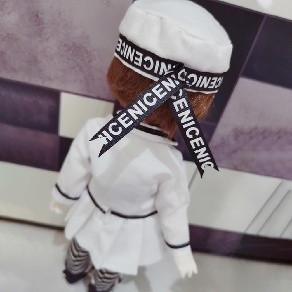 niannyyhouse 1/3 1/4 1/6 BJD Dolls Clothes White Hat Coat Skirt Striped Vest Socks Navy Suit Ball Jointed Dolls Accessories Dress Up Gift (1/4BJD)