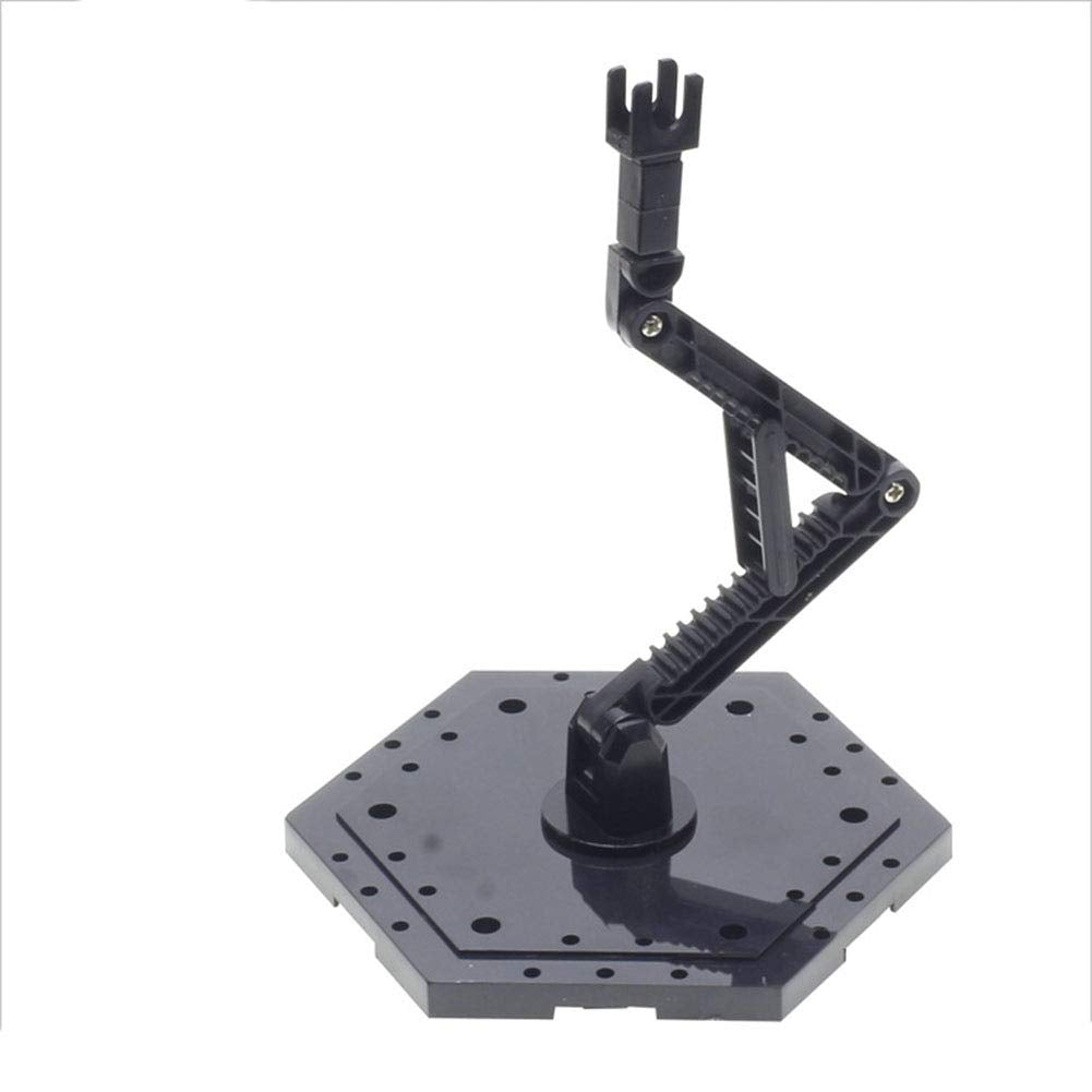 Bioristar HG RG Hobby Action Base Model Stand Hobby Display Stand Pack of 2 (1/144 Scale) (2pcs Black)