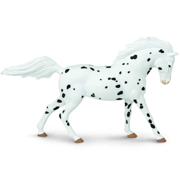 Safari Ltd. European Knabstrupper Horse Figurine - Realistic 7" Figure - Educational Toy for Boys, Girls, and Kids Ages 3+