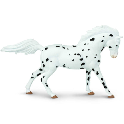 Safari Ltd. European Knabstrupper Horse Figurine - Realistic 7" Figure - Educational Toy for Boys, Girls, and Kids Ages 3+