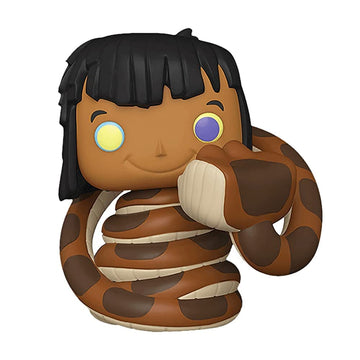 Funko Pop! The Jungle Book: Mowgli with Kaa Vinyl Figure Special Edition Exclusive