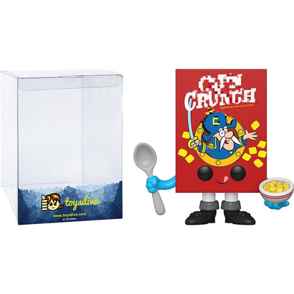 Funko C a p 'N Crunch: P o p ! Ad Icons Vinyl Figurine Bundle with 1 Compatible 'ToysDiva' Graphic Protector (187-57772 - B)