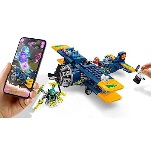 LEGO Hidden Side El Fuego's Stunt Plane 70429 Ghost Toy, Cool Augmented Reality, New 2020 (AR) Play Experience for Kids (295 Pieces)