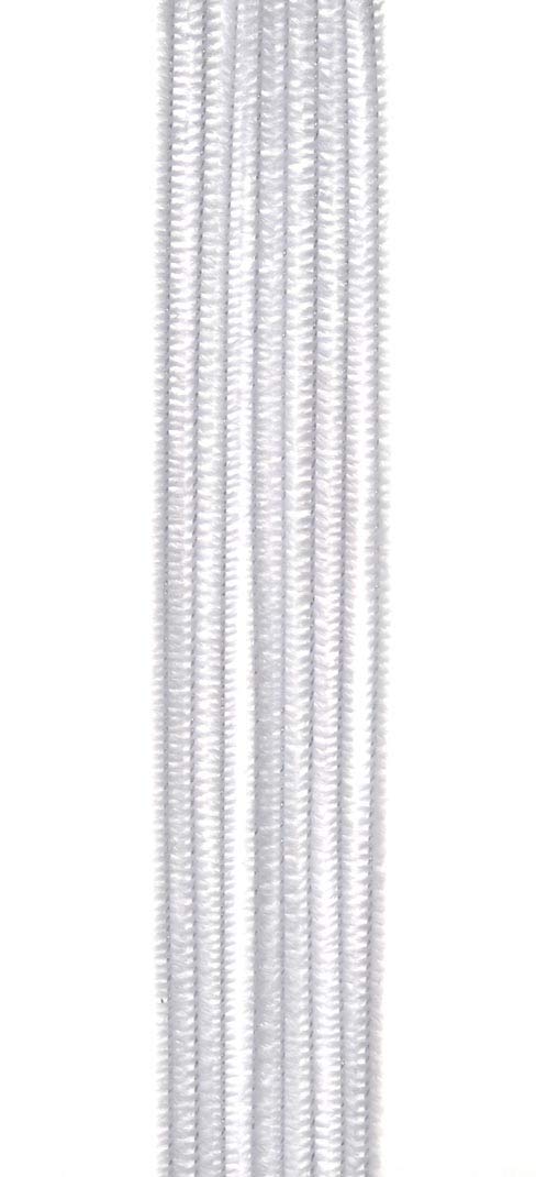 White Chenille Stem