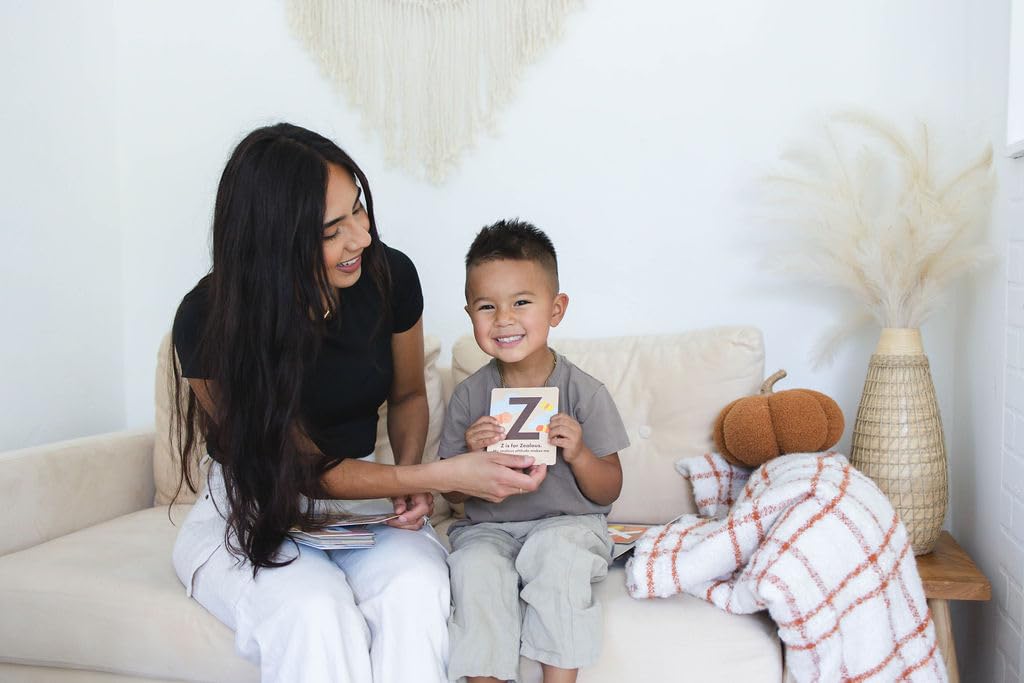 Kids for Culture: Alphabet Affirmation Flashcards A-Z | ABC Flash Cards with Positive Messages for Babies, Toddlers & Kids | Educational Gift